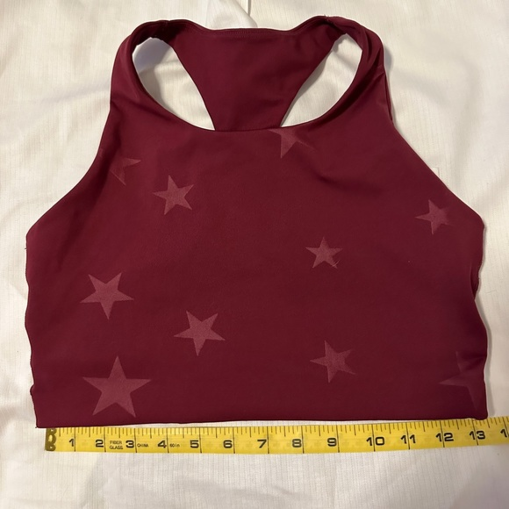 Gap‎ Sports Bra Maroon Stars Medium